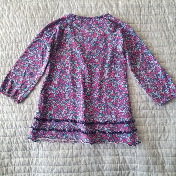 Mexx Toddler Girl's Dress Size 18-24 Months Floral Ruffle Long Sleeve - Picture 8 of 8